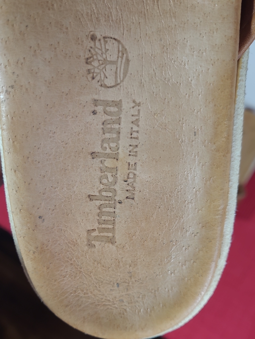 Timberland Brown Leather Toe-Post Sandals- Mens Size 11 - Picture 8 of 10